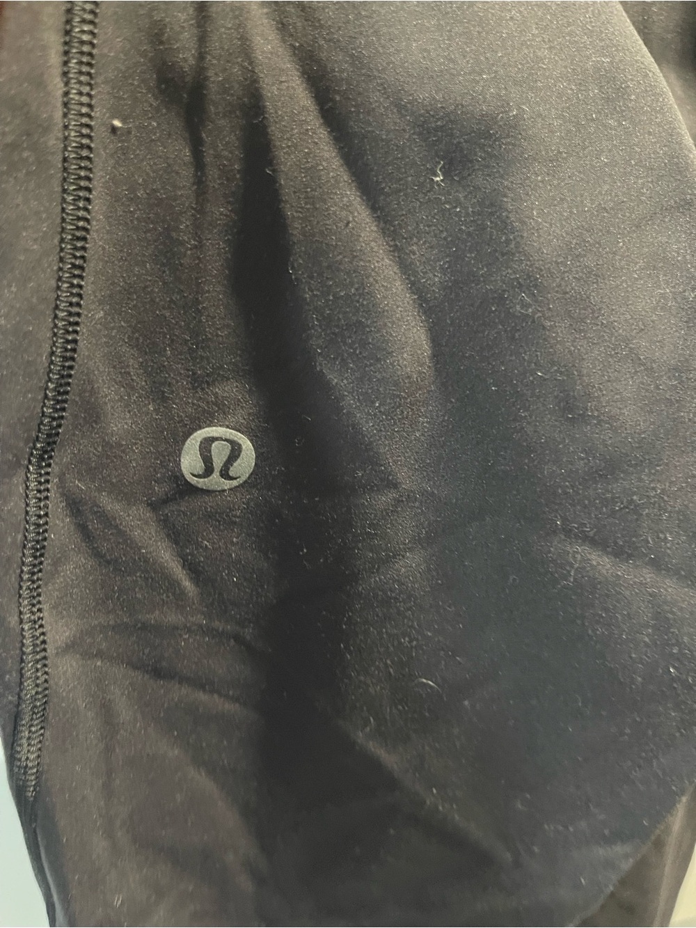 lululemon athletica Black High-Rise Capri Leggings Have Hole - Picture 6 of 6